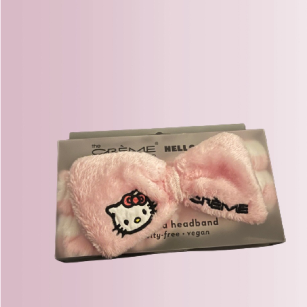 NWT - Hello kitty spa headband